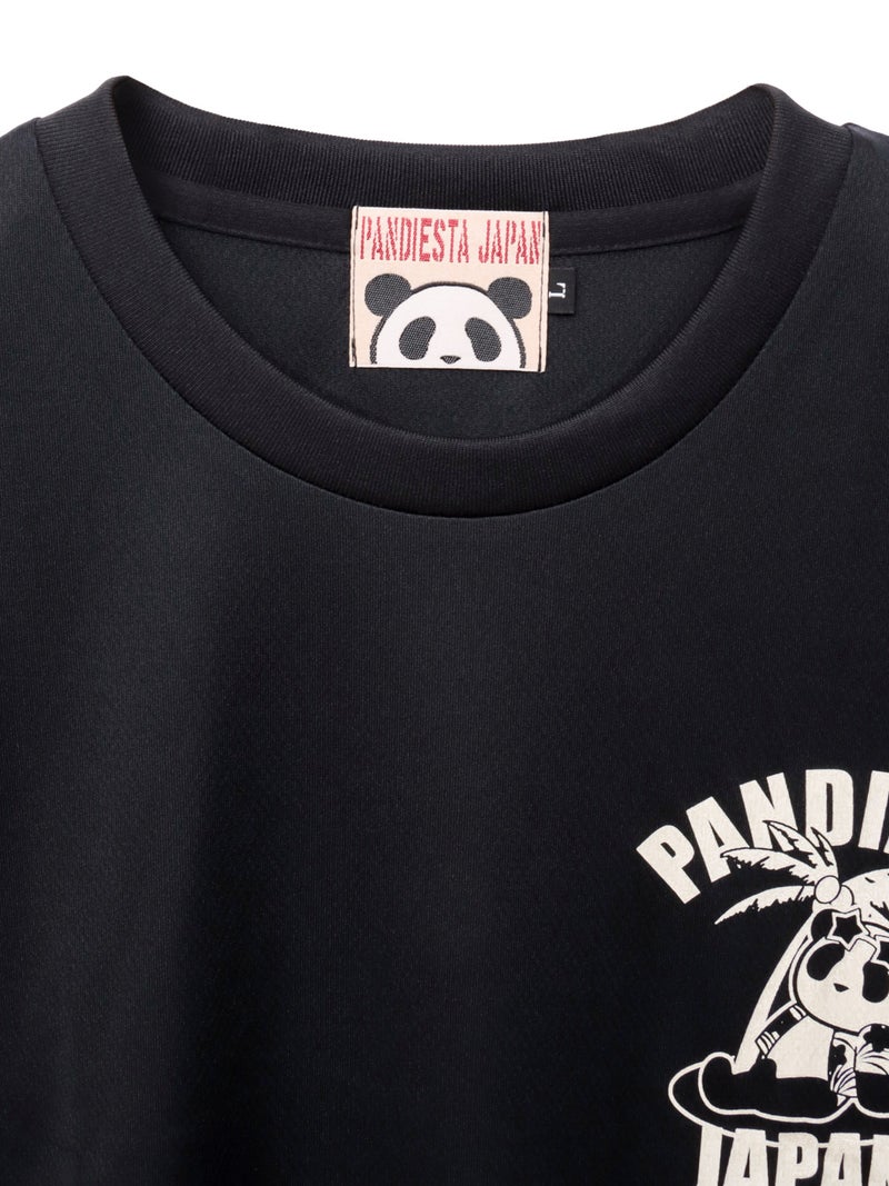【PANDIESTA JAPAN】“サマーバケーションパンダ”DRYメッシュ素材Tシャツ