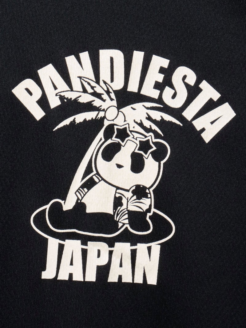 【PANDIESTA JAPAN】“サマーバケーションパンダ”DRYメッシュ素材Tシャツ