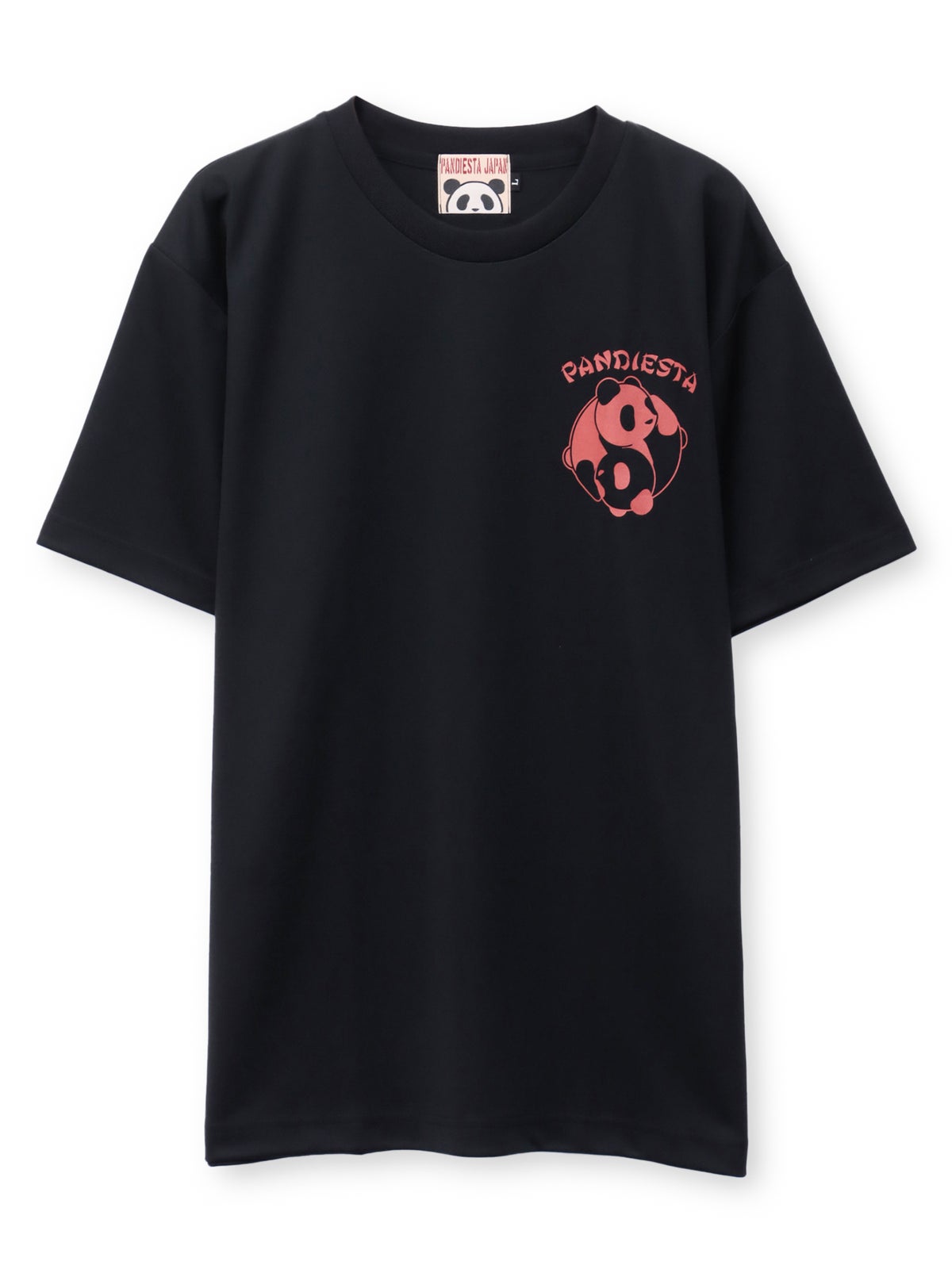 【PANDIESTA JAPAN】“太陰太極パンダ”DRYメッシュ素材Tシャツ