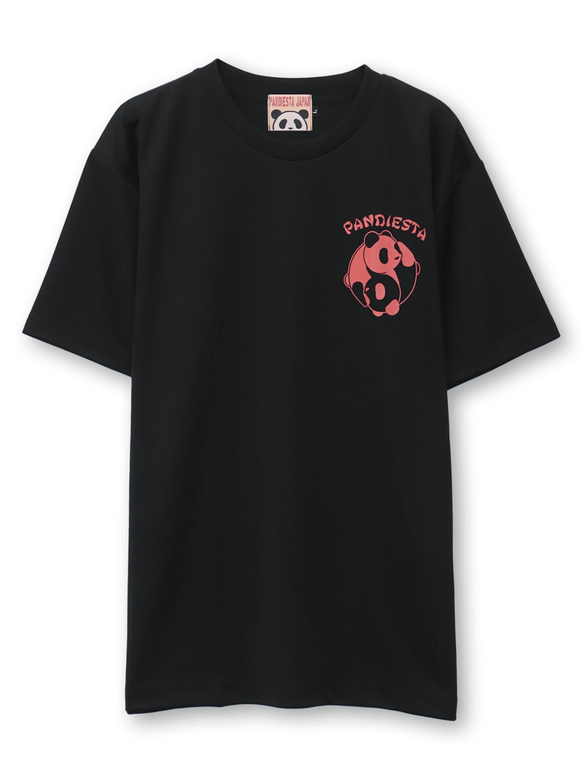 【PANDIESTA JAPAN】“太陰太極パンダ”DRYメッシュ素材Tシャツ