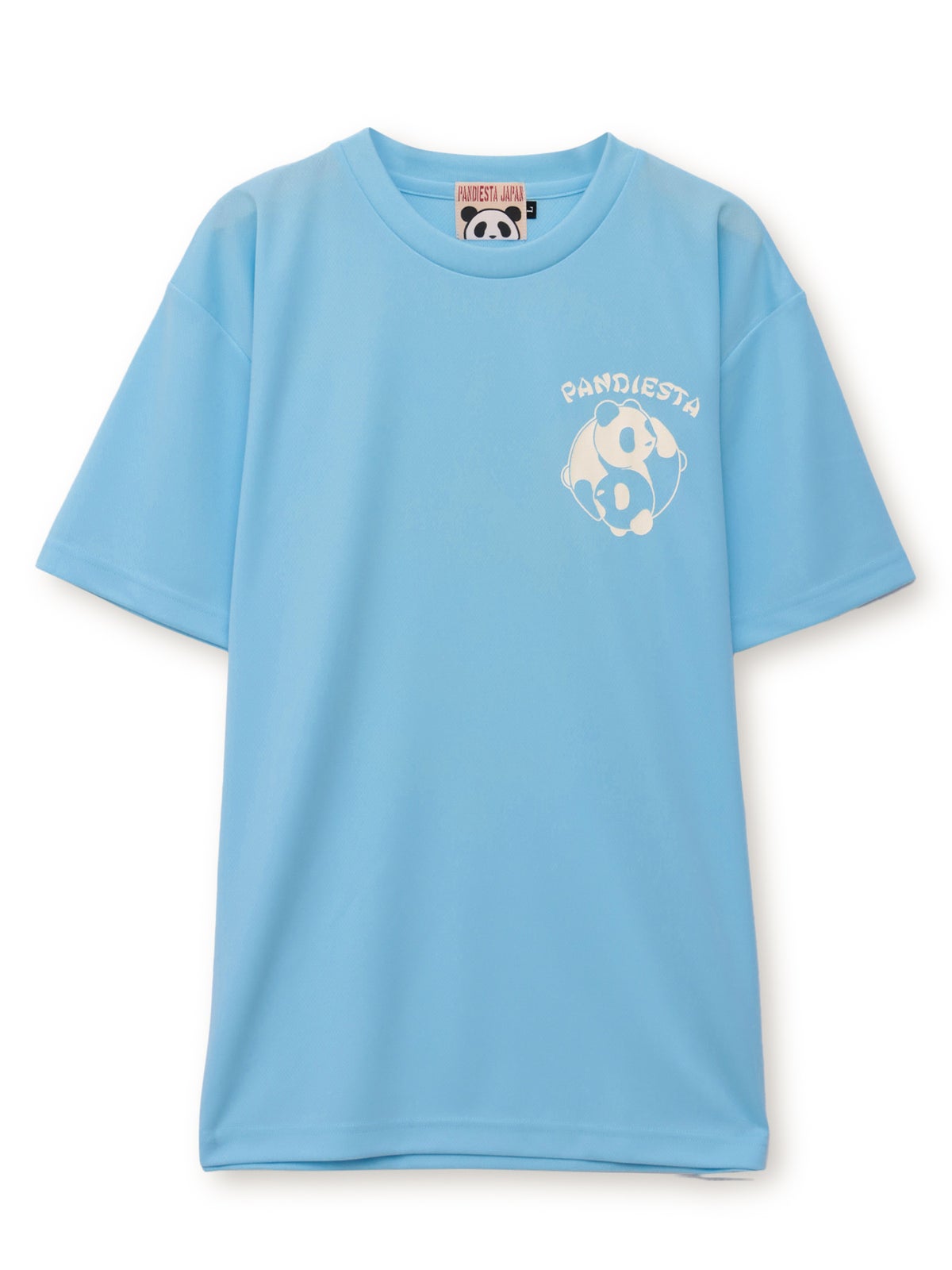 【PANDIESTA JAPAN】“太陰太極パンダ”DRYメッシュ素材Tシャツ