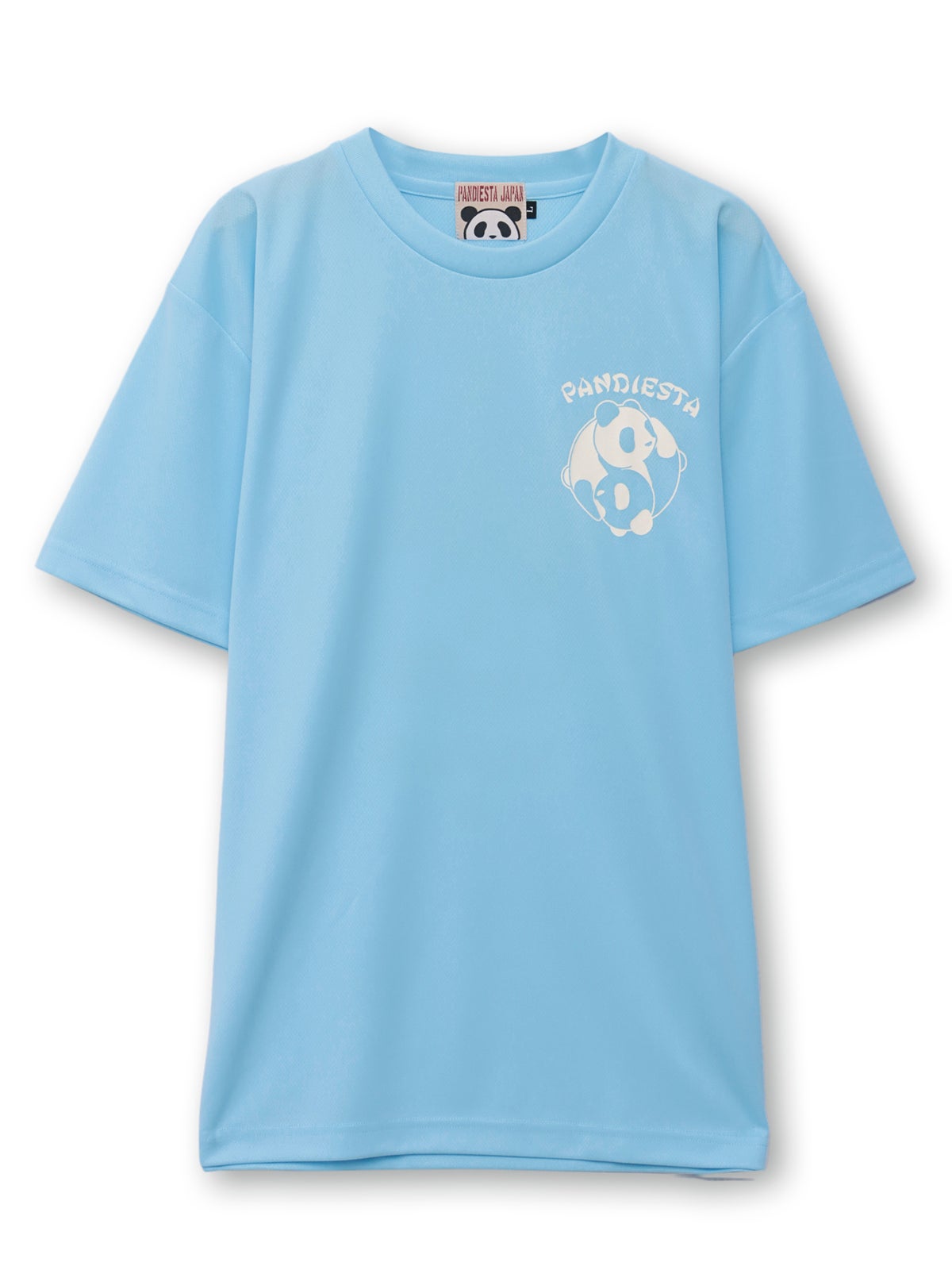 【PANDIESTA JAPAN】“太陰太極パンダ”DRYメッシュ素材Tシャツ