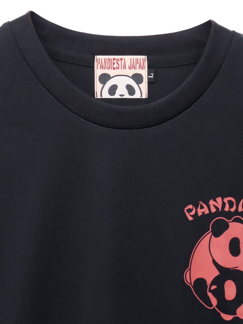 【PANDIESTA JAPAN】“太陰太極パンダ”DRYメッシュ素材Tシャツ