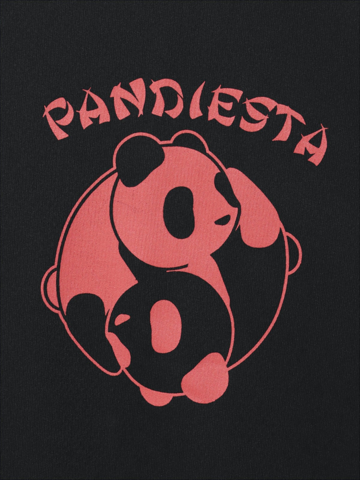 【PANDIESTA JAPAN】“太陰太極パンダ”DRYメッシュ素材Tシャツ