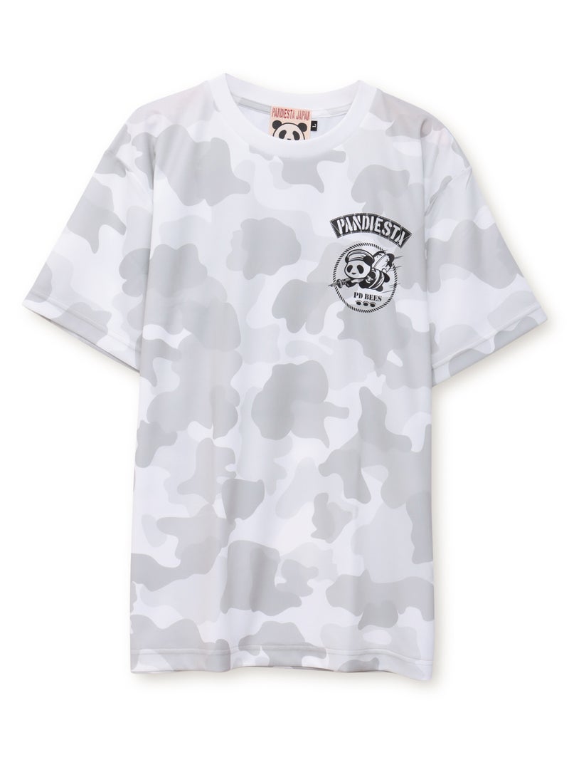 【PANDIESTA JAPAN】“シービーズパンダ”カモ柄DRYメッシュ素材Tシャツ