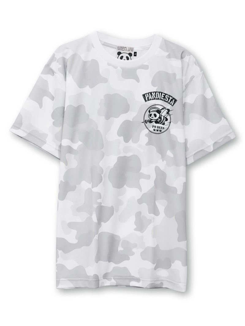 【PANDIESTA JAPAN】“シービーズパンダ”カモ柄DRYメッシュ素材Tシャツ