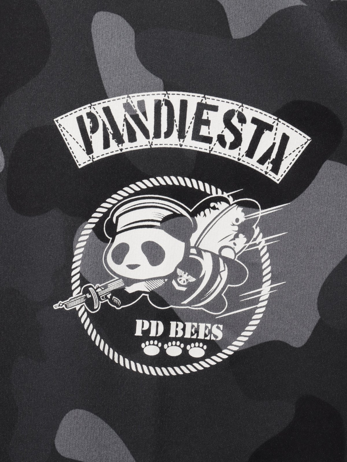 【PANDIESTA JAPAN】“シービーズパンダ”カモ柄DRYメッシュ素材Tシャツ