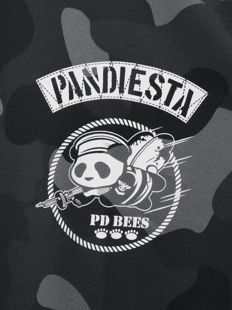 【PANDIESTA JAPAN】“シービーズパンダ”カモ柄DRYメッシュ素材Tシャツ