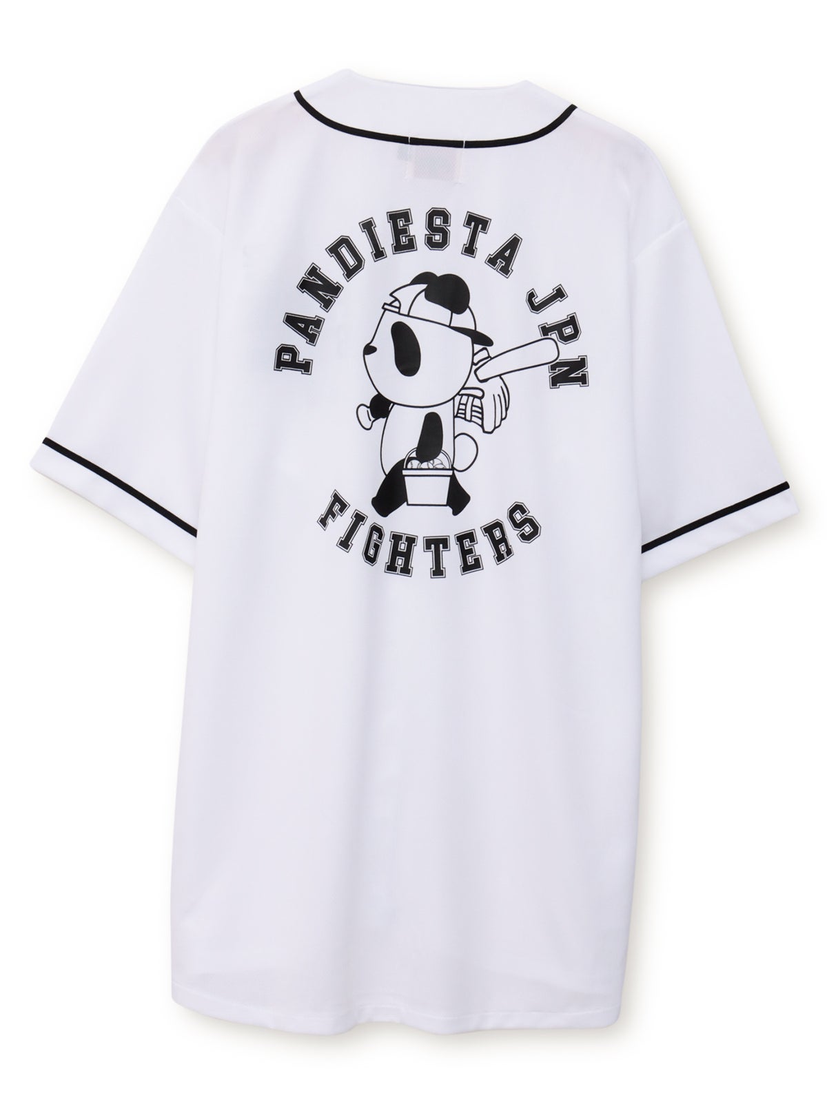 【PANDIESTA JAPAN】“ファイターズパンダ”DRYメッシュ素材ベースボールシャツ