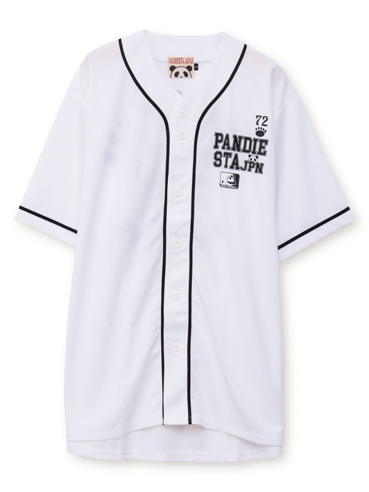 【PANDIESTA JAPAN】“ファイターズパンダ”DRYメッシュ素材ベースボールシャツ