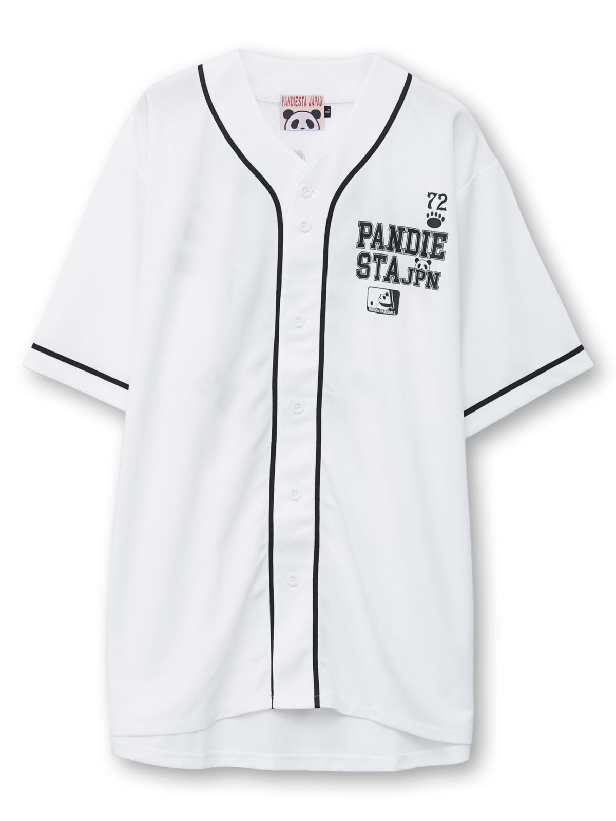 【PANDIESTA JAPAN】“ファイターズパンダ”DRYメッシュ素材ベースボールシャツ