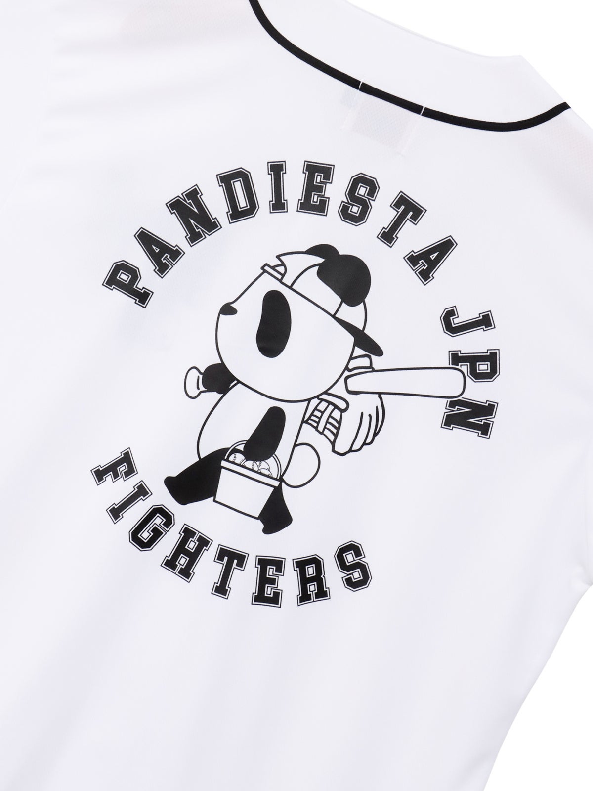 【PANDIESTA JAPAN】“ファイターズパンダ”DRYメッシュ素材ベースボールシャツ