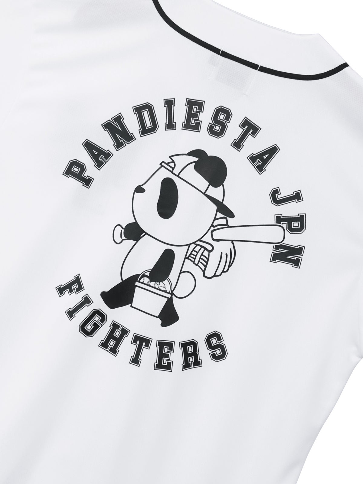 【PANDIESTA JAPAN】“ファイターズパンダ”DRYメッシュ素材ベースボールシャツ