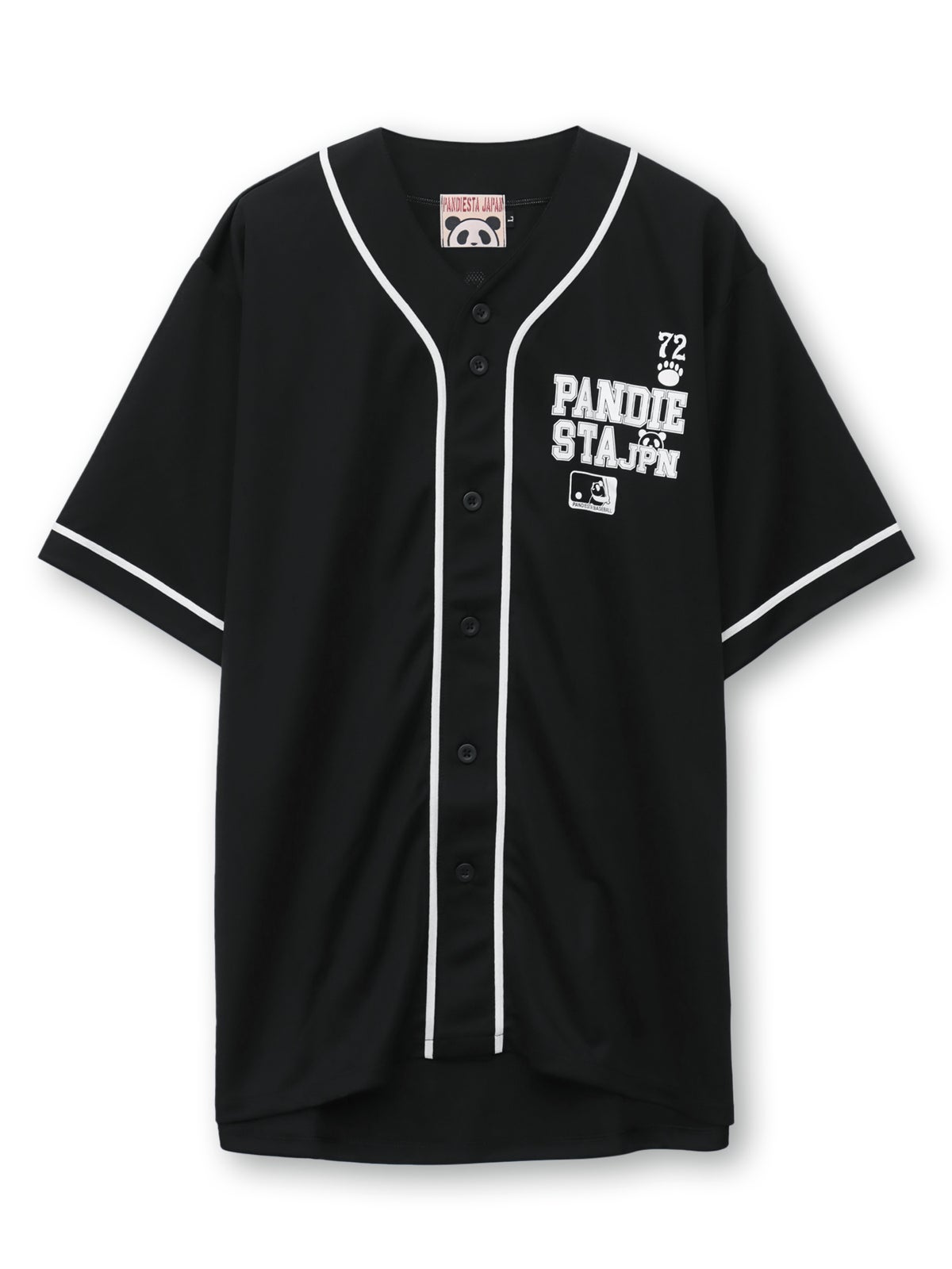【PANDIESTA JAPAN】“ファイターズパンダ”DRYメッシュ素材ベースボールシャツ