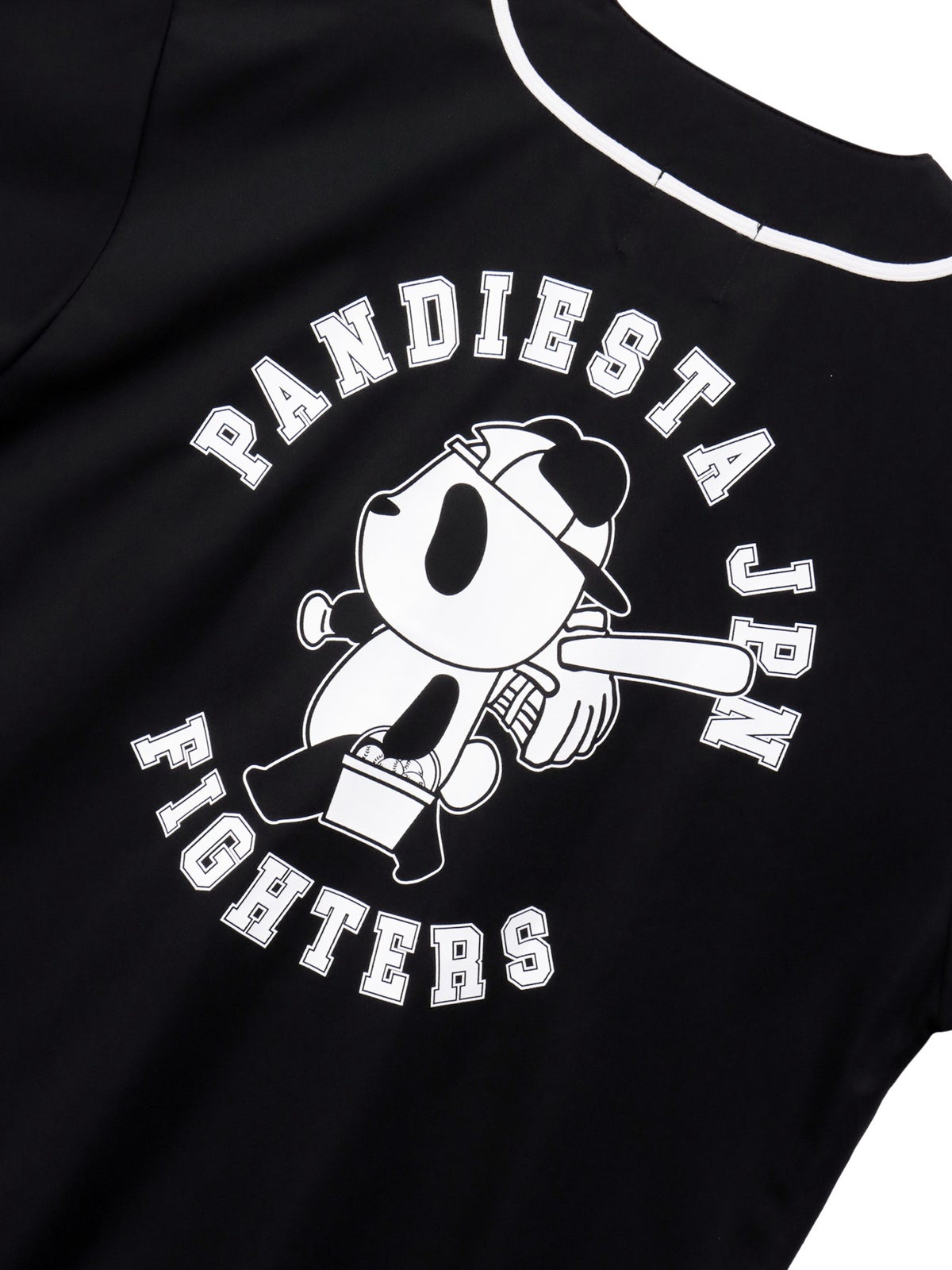 【PANDIESTA JAPAN】“ファイターズパンダ”DRYメッシュ素材ベースボールシャツ