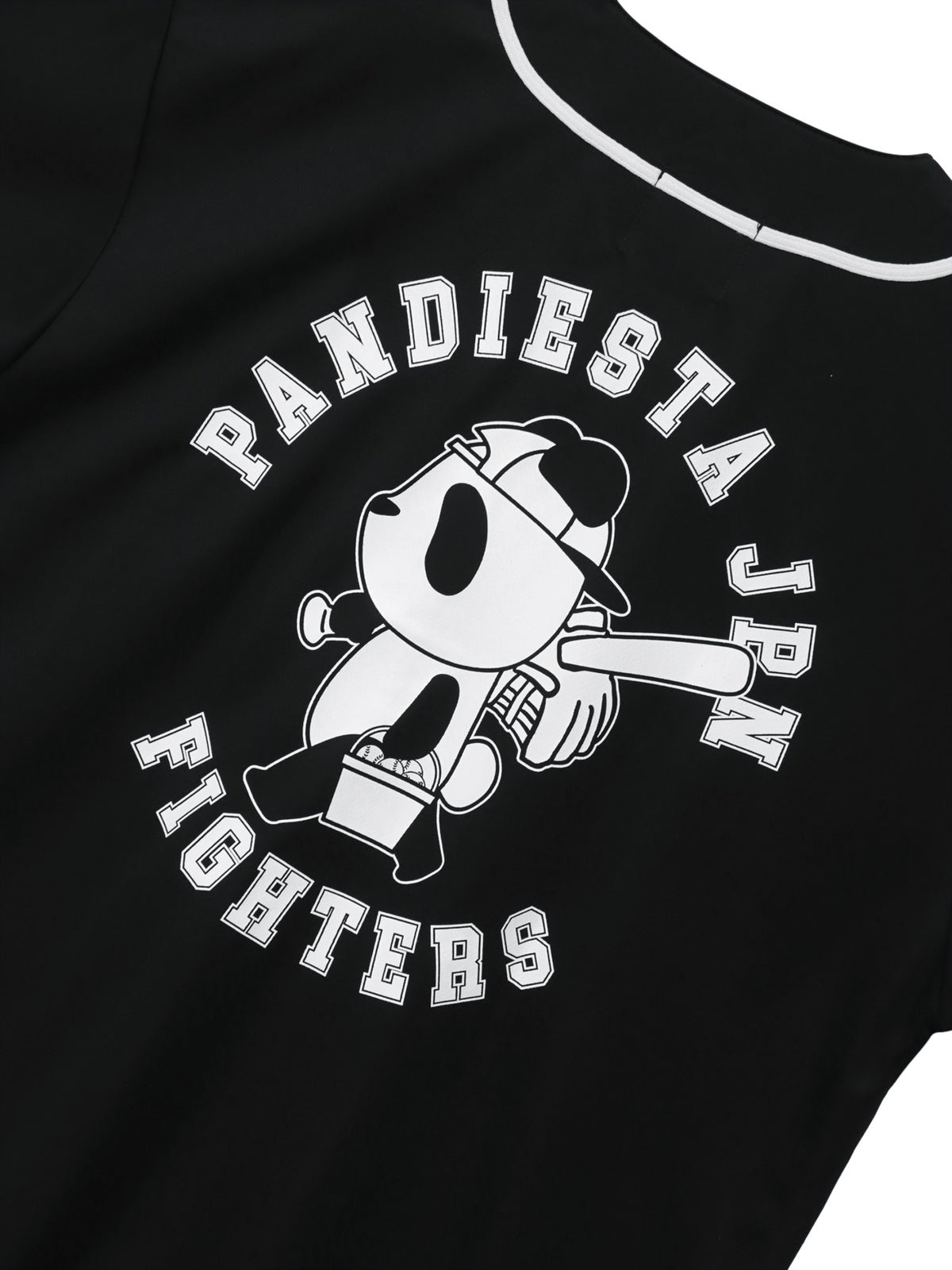 【PANDIESTA JAPAN】“ファイターズパンダ”DRYメッシュ素材ベースボールシャツ