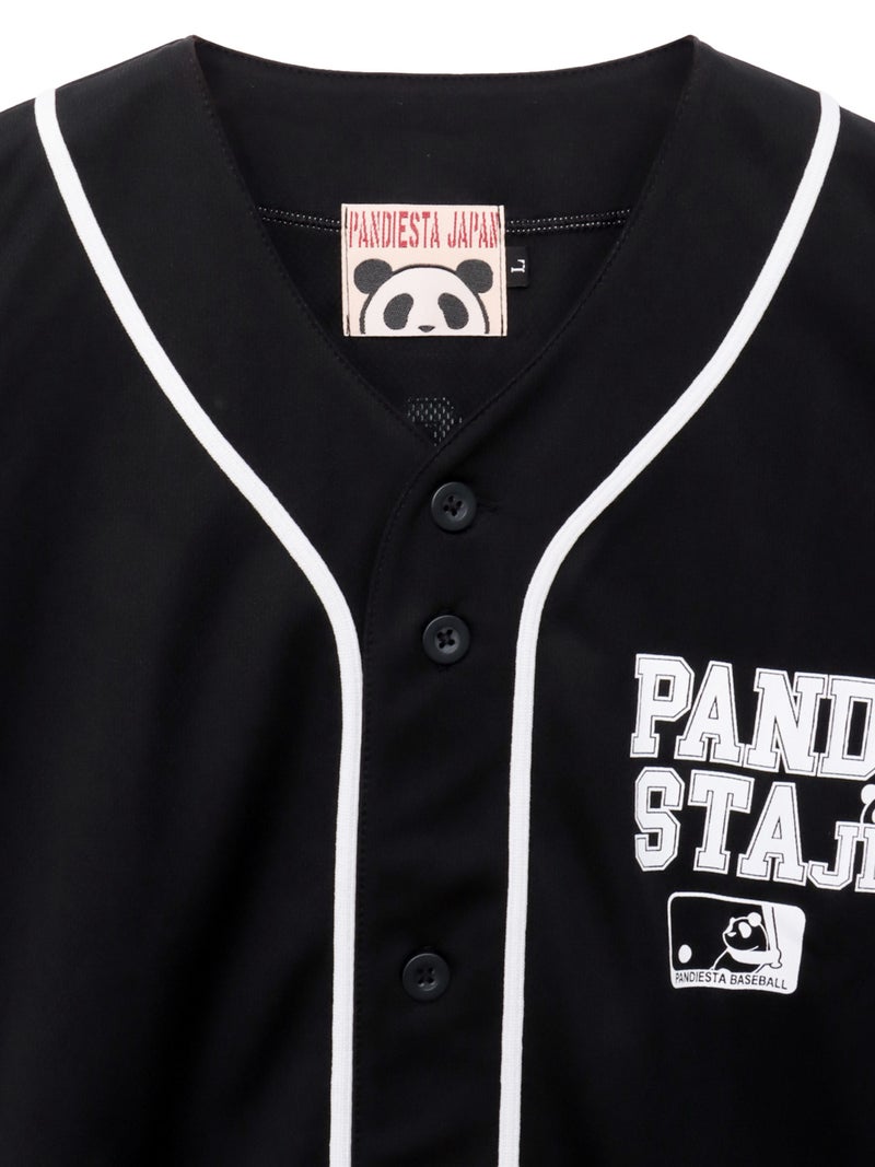 【PANDIESTA JAPAN】“ファイターズパンダ”DRYメッシュ素材ベースボールシャツ
