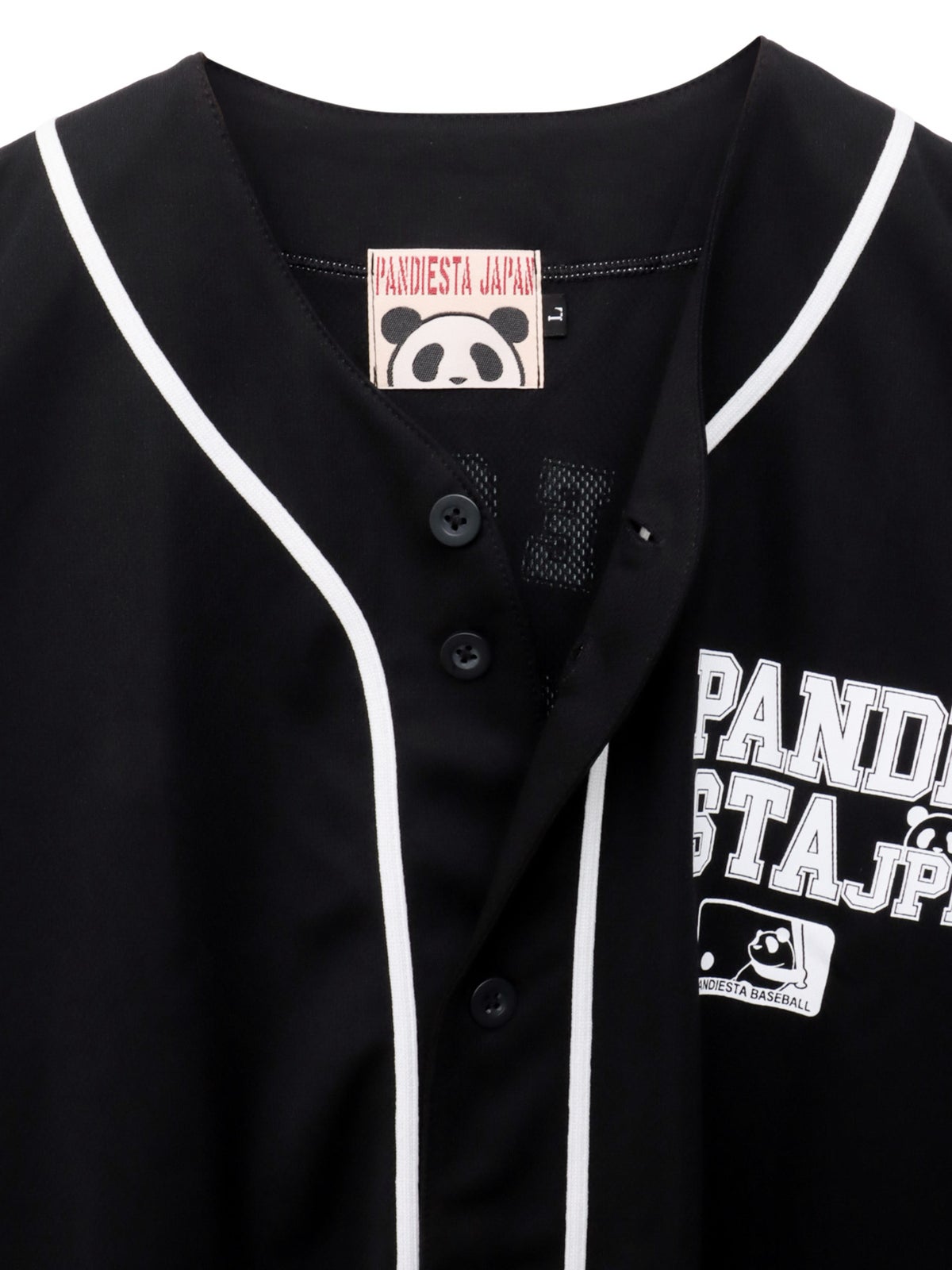 【PANDIESTA JAPAN】“ファイターズパンダ”DRYメッシュ素材ベースボールシャツ