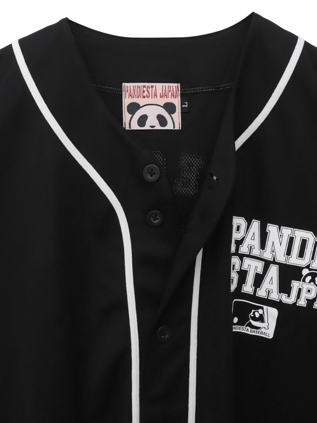 【PANDIESTA JAPAN】“ファイターズパンダ”DRYメッシュ素材ベースボールシャツ