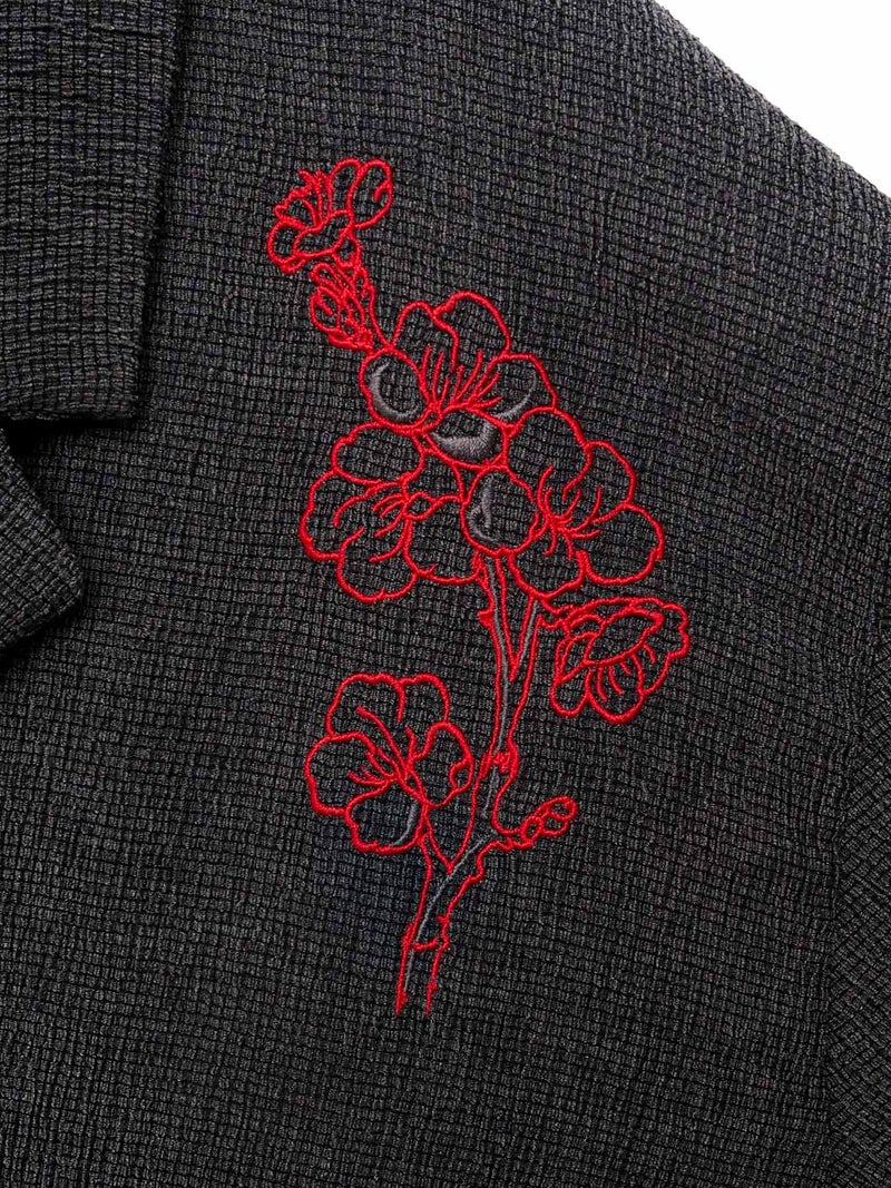 【雅結】桜刺繍入りテーラードジャケット