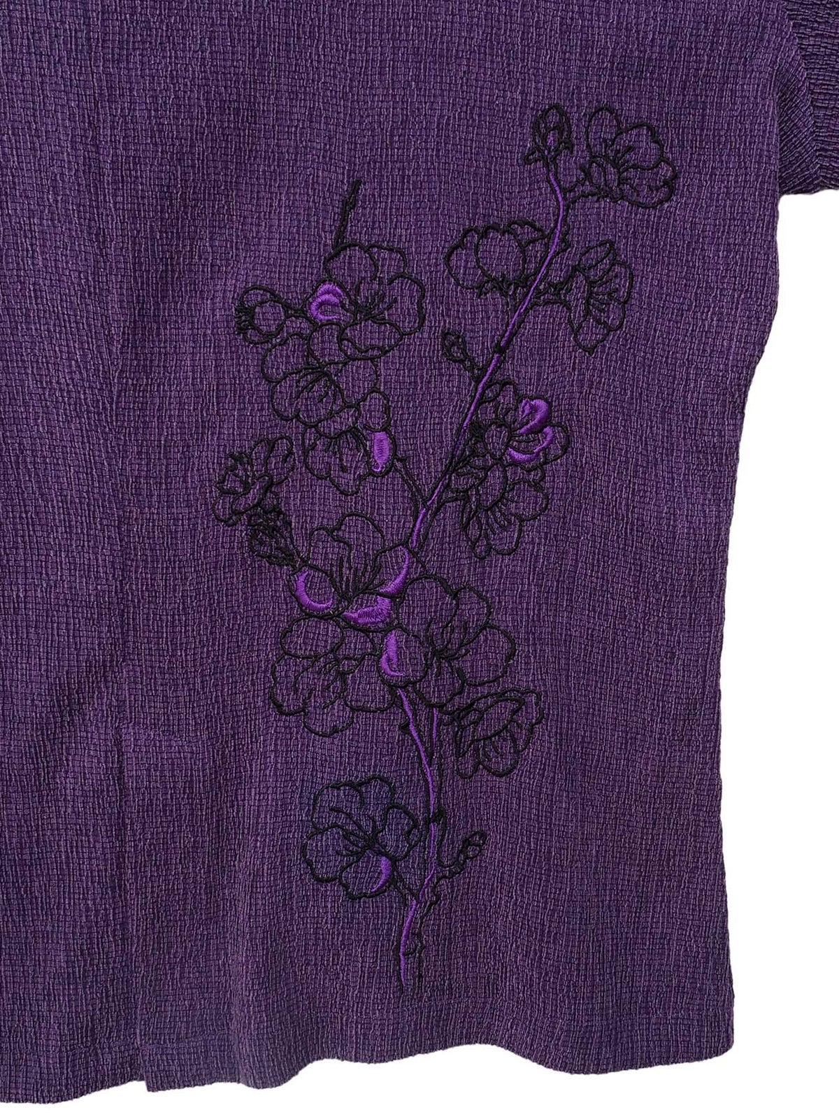 【雅結】桜刺繍入りテーラードジャケット