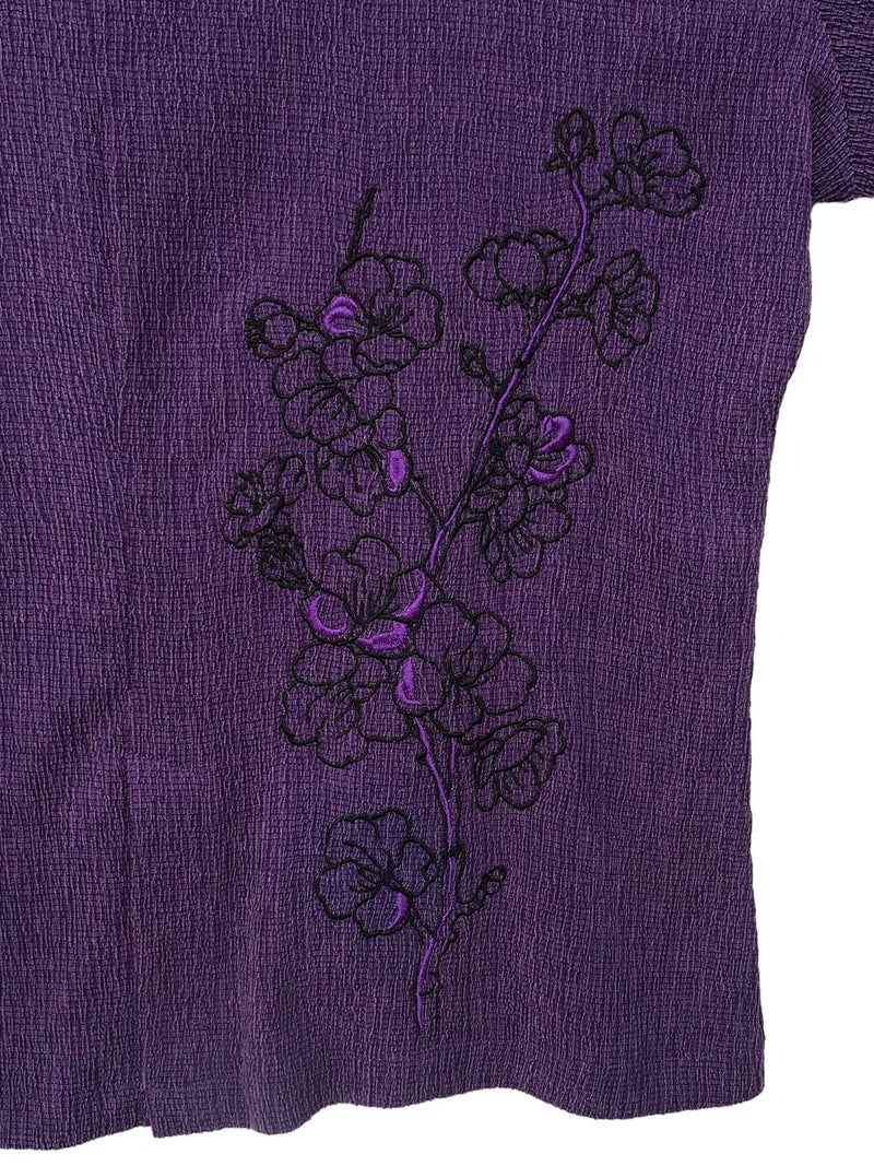 【雅結】桜刺繍入りテーラードジャケット