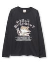 【NECOBUCHI-SAN】“やる気っておいしいのニャ”猫渕さんプリントロンT