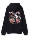 【SUMINEKO】“陰陽猫”総刺繍ZIPパーカー