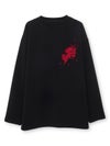 【雅結】九尾 刺繍入りBIGシルエットロンT