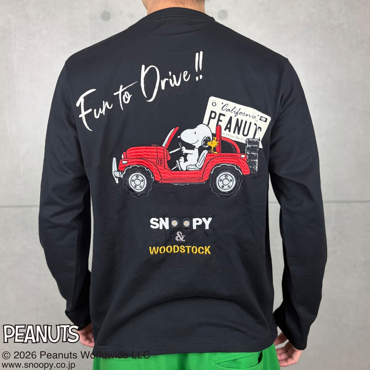 【SNOOPY×Flag Staff】PEANUTS DRIVE TEE