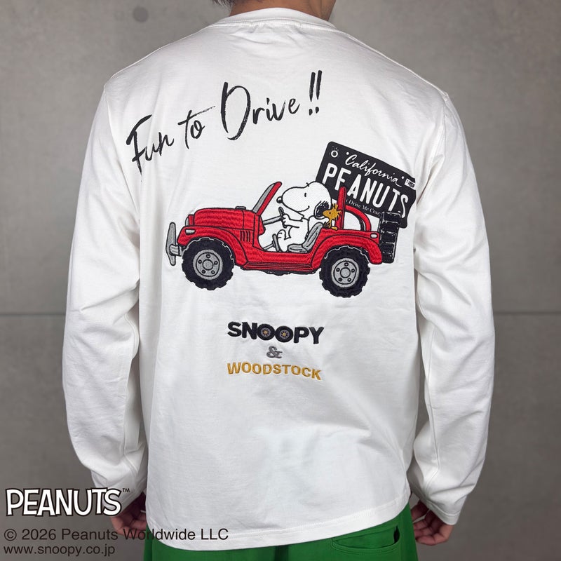【SNOOPY×Flag Staff】PEANUTS DRIVE TEE