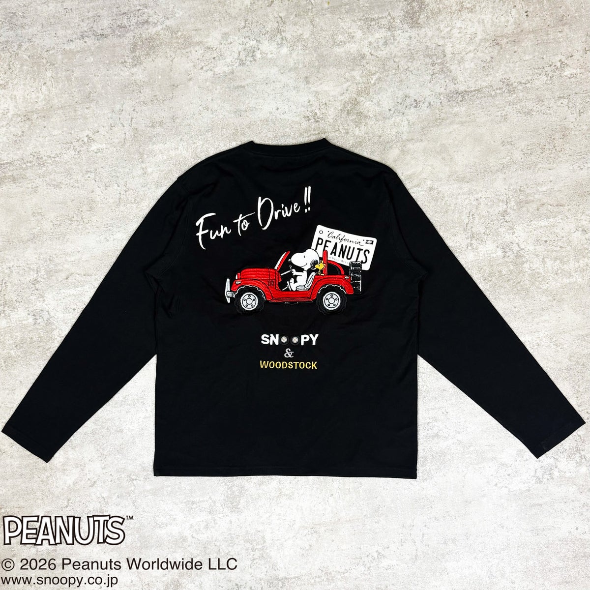 【SNOOPY×Flag Staff】PEANUTS DRIVE TEE