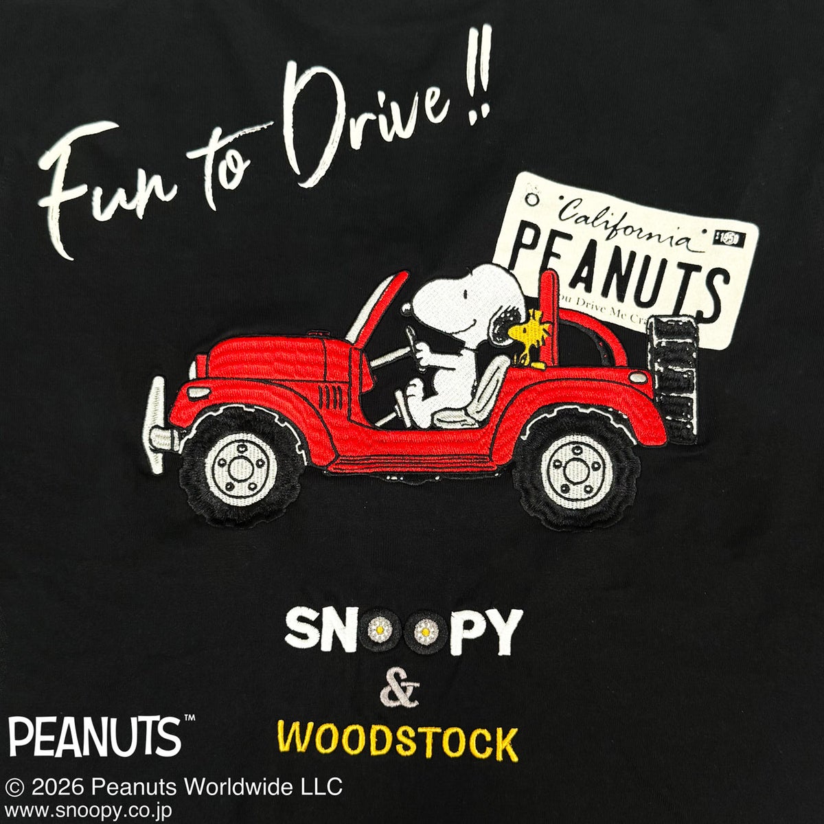 【SNOOPY×Flag Staff】PEANUTS DRIVE TEE