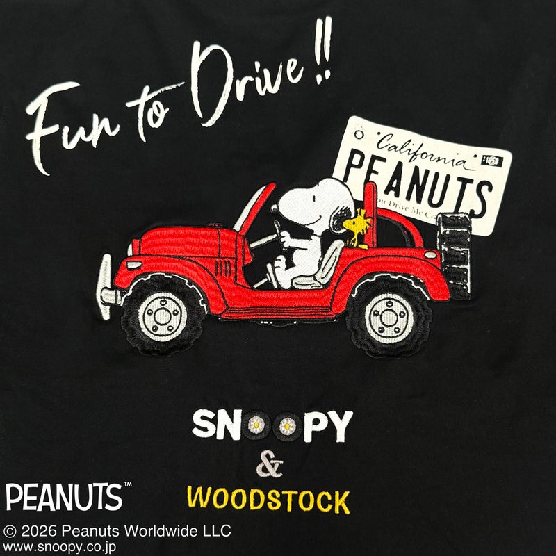【SNOOPY×Flag Staff】PEANUTS DRIVE TEE