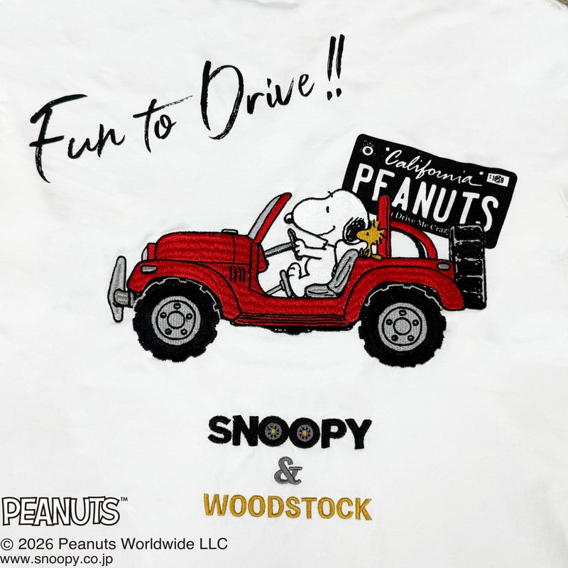 【SNOOPY×Flag Staff】PEANUTS DRIVE TEE