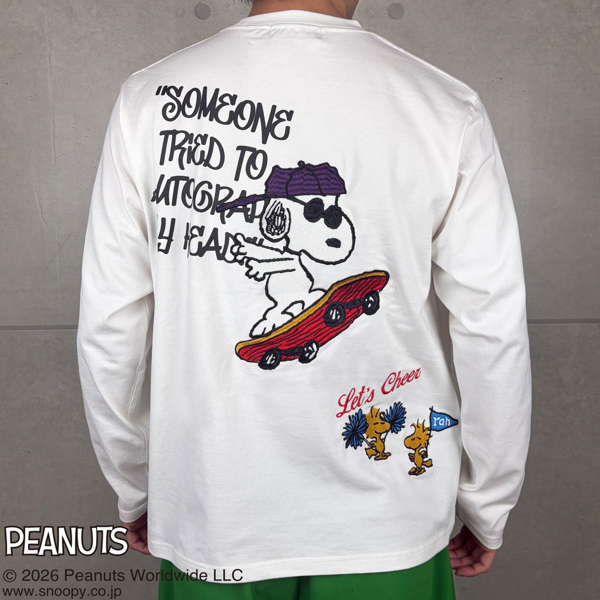 【SNOOPY×Flag Staff】Flying PEANUTS RIDE TEE