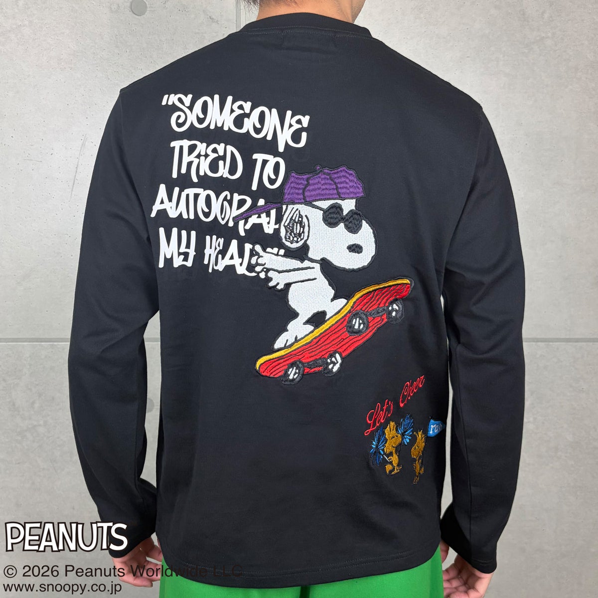 【SNOOPY×Flag Staff】Flying PEANUTS RIDE TEE