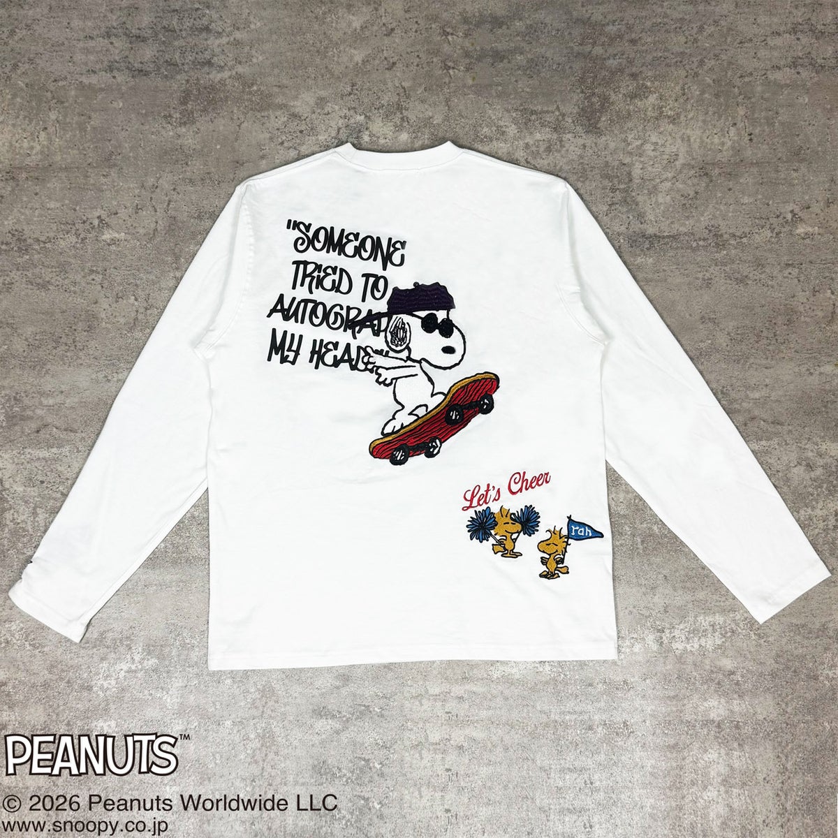 【SNOOPY×Flag Staff】Flying PEANUTS RIDE TEE