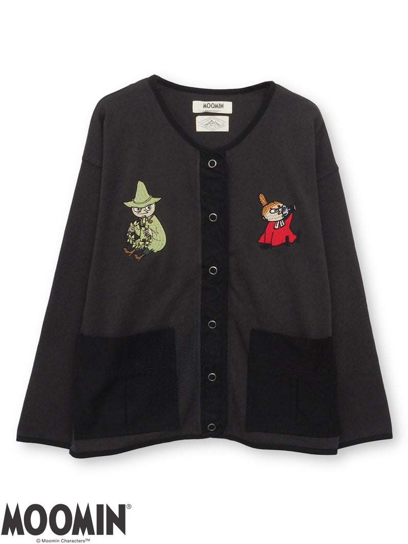 【JUICY×MOOMIN】モッズコートライナー風カーディガン