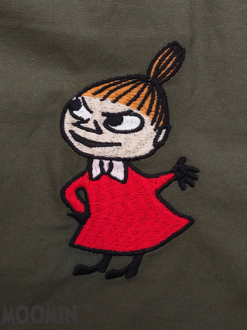 【JUICY×MOOMIN】“MOOMIN”刺繍入りバルーンパンツ