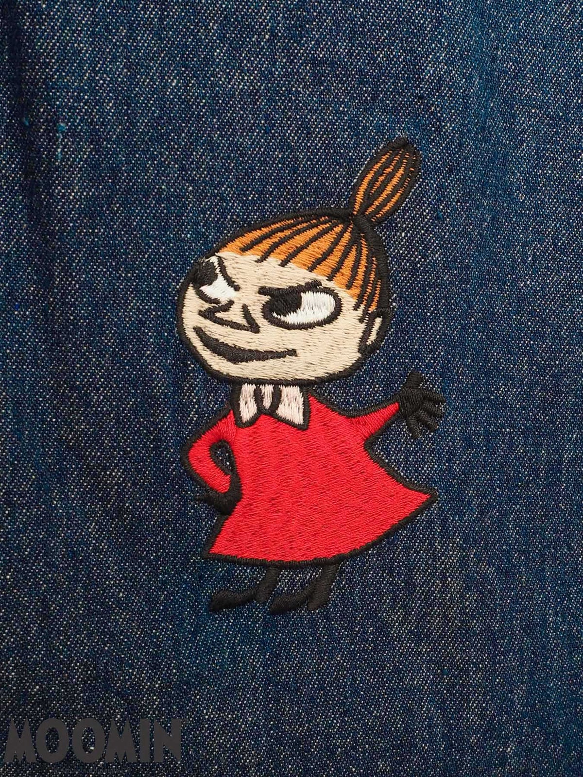 【JUICY×MOOMIN】“MOOMIN”刺繍入りバルーンパンツ