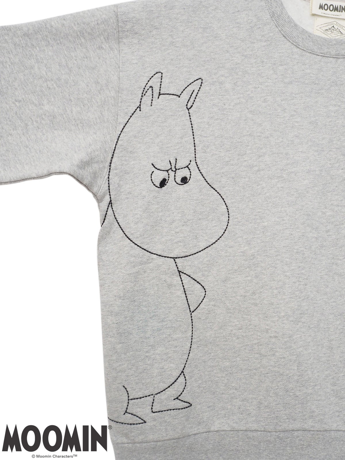 【JUICY×MOOMIN】ミリタリー風ポケット付きMOOMIN刺繍入りプルオーバー