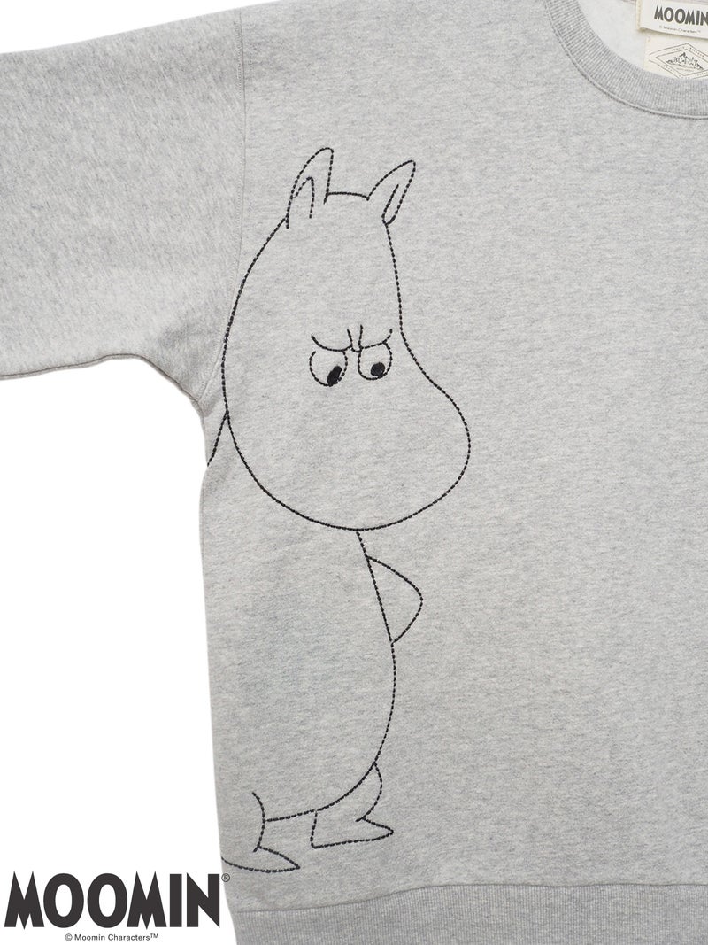 【JUICY×MOOMIN】ミリタリー風ポケット付きMOOMIN刺繍入りプルオーバー