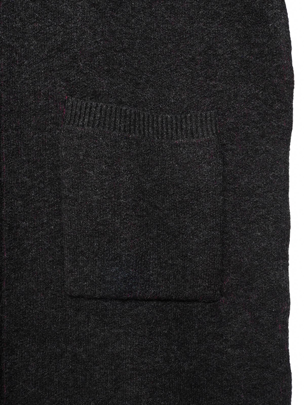 【雅結】桜刺繍 ロングニットカーディガン