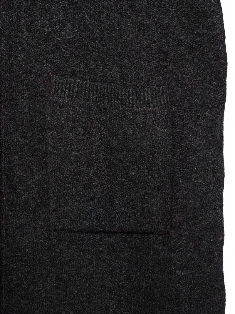 【雅結】桜刺繍 ロングニットカーディガン