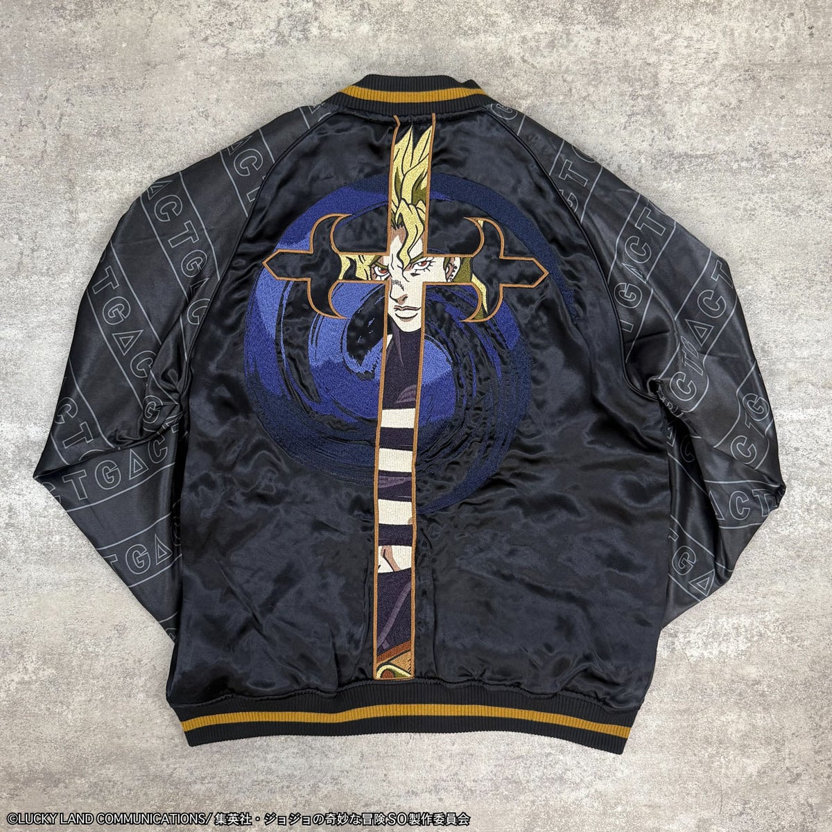 【絡繰魂・粋×ジョジョの奇妙な冒険】エンリコ・P&DIO リバーシブルスカジャン
