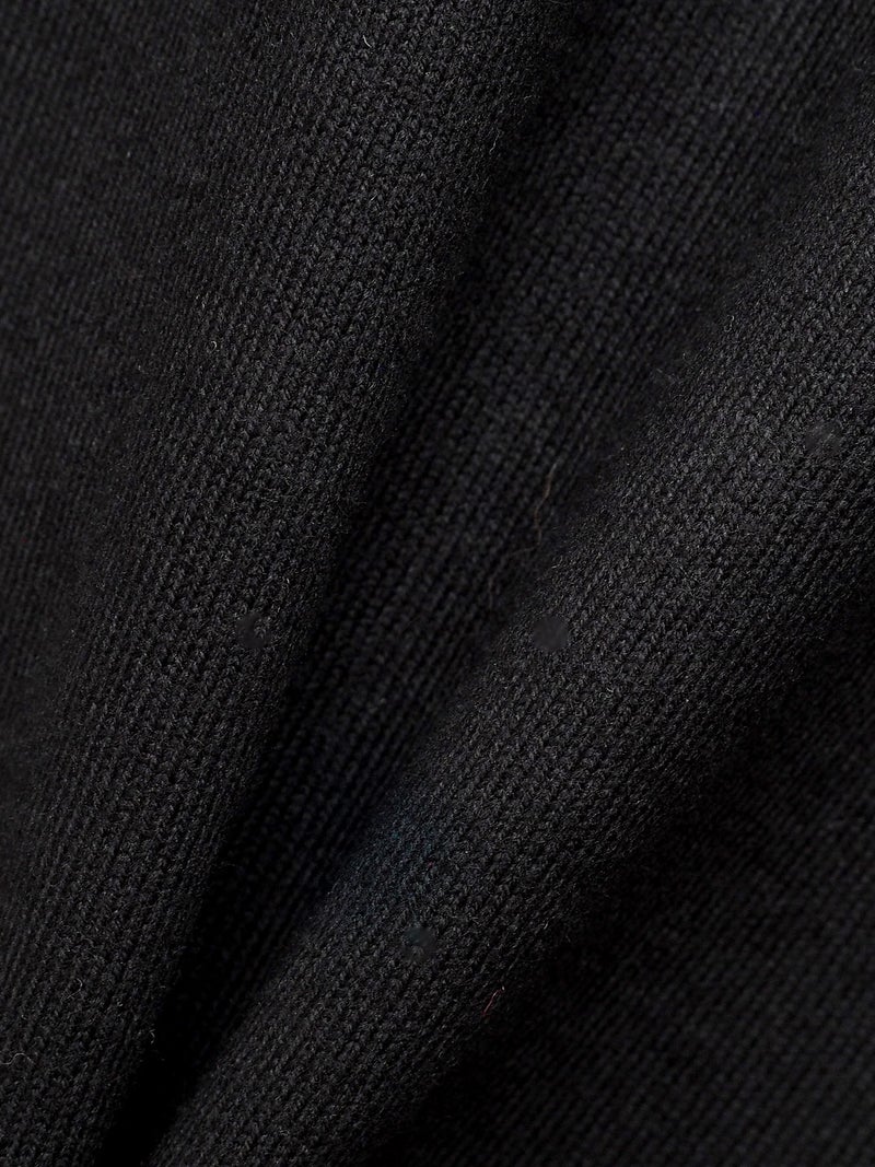【VANSON】イーグル フェイクレイヤード刺繍入りロンT