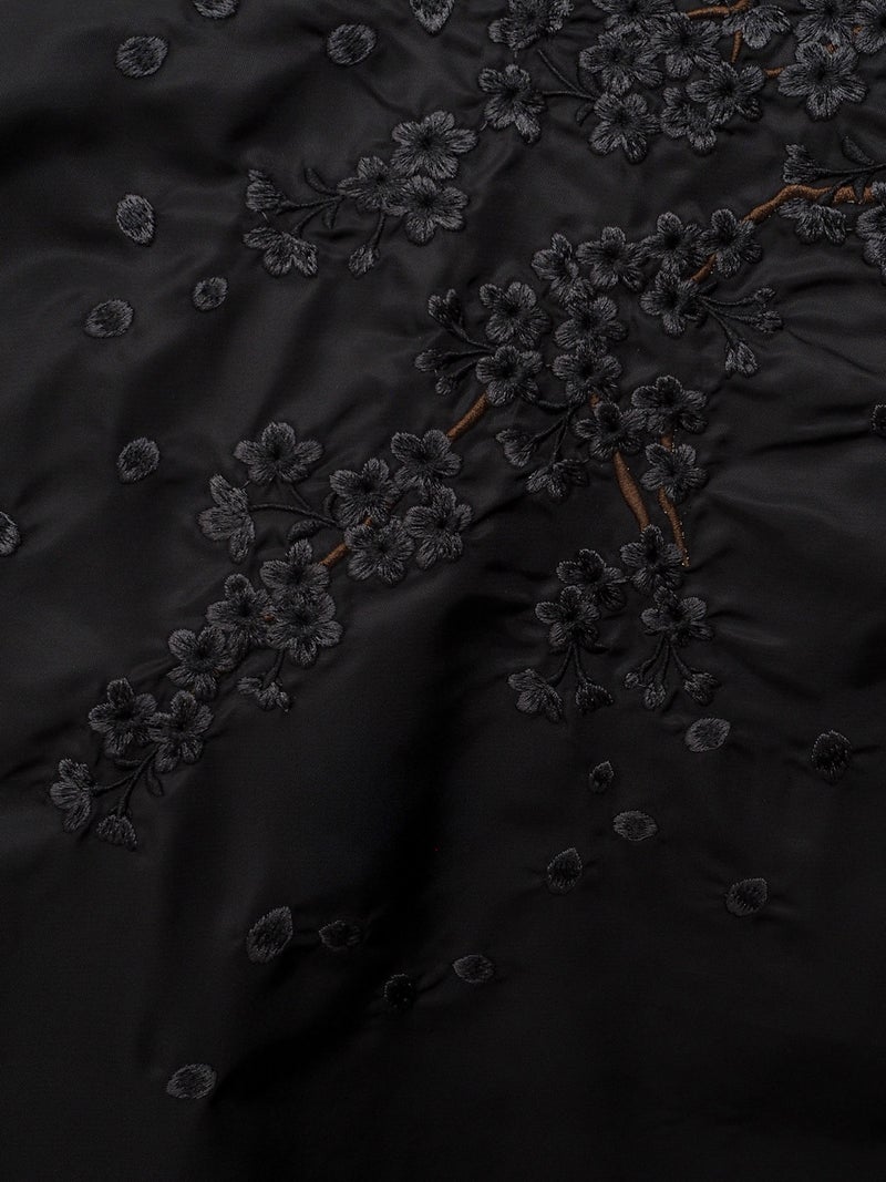【絡繰魂】桜刺繍入りMA-1