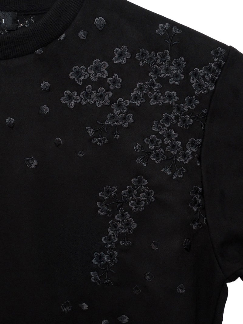 【絡繰魂・漆】“龍神”総刺繍フェイクスウェードロンT