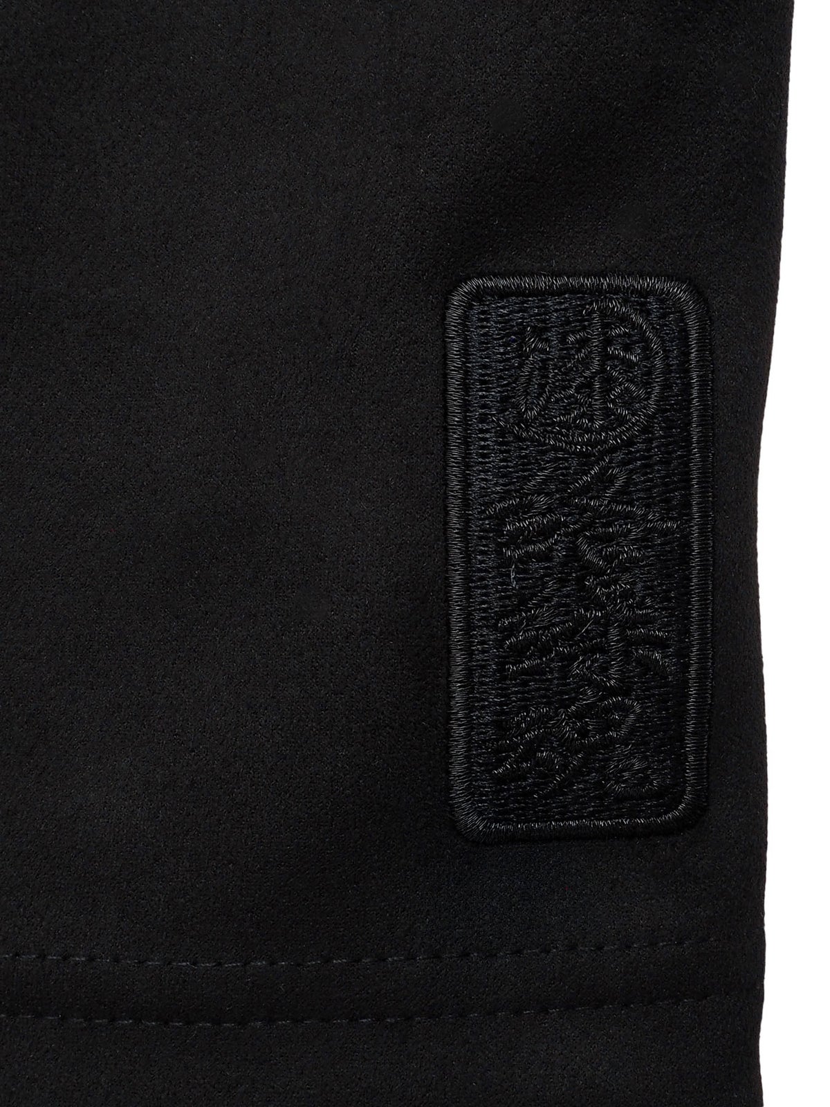 【絡繰魂・漆】“龍神”総刺繍フェイクスウェードロンT
